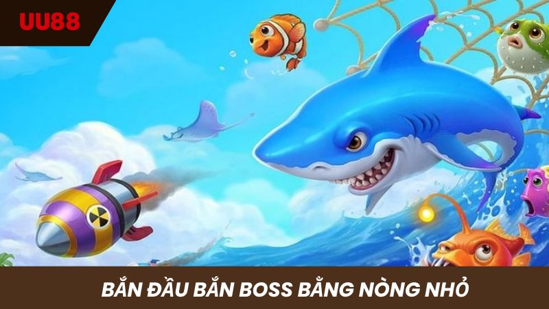 Bắt đầu bắn cá với nòng đạn nhỏ