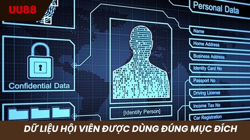 Thông tin người chơi UU 88 được thu thập đúng mục đích