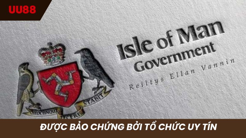 Hoạt động được bảo chứng bởi tổ chức uy tín