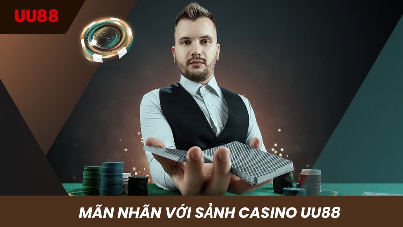 Mãn nhãn với các ván chơi casino tại nhà cái UU88