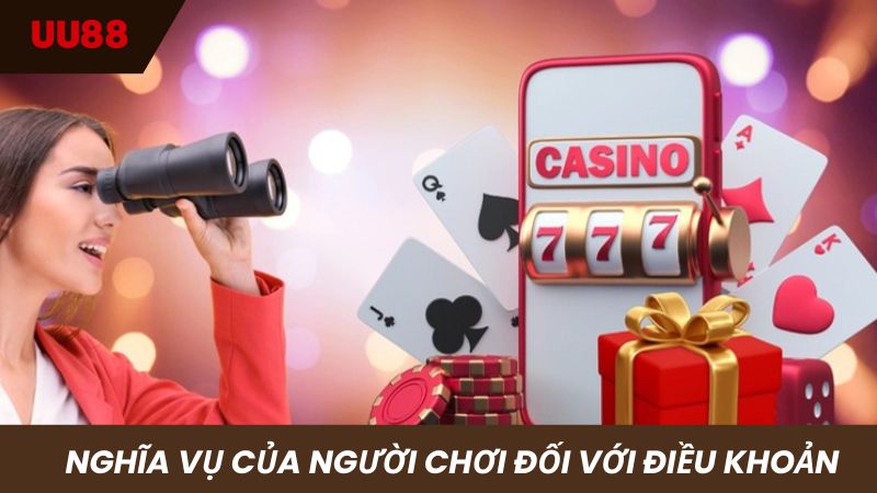 Người chơi phải có nghĩa vụ và trách nhiệm khi cá cược