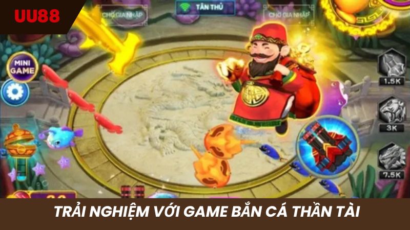 Trải nghiệm săn thưởng với Bắn cá Thần Tài
